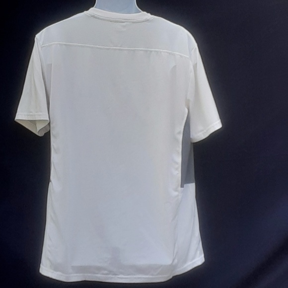 3/$25💦 Champion Mens PowerFlex Tee XL White Gray - Picture 4 of 6